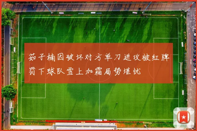 茹子楠因破坏对方单刀进攻被红牌罚下球队雪上加霜局势堪忧